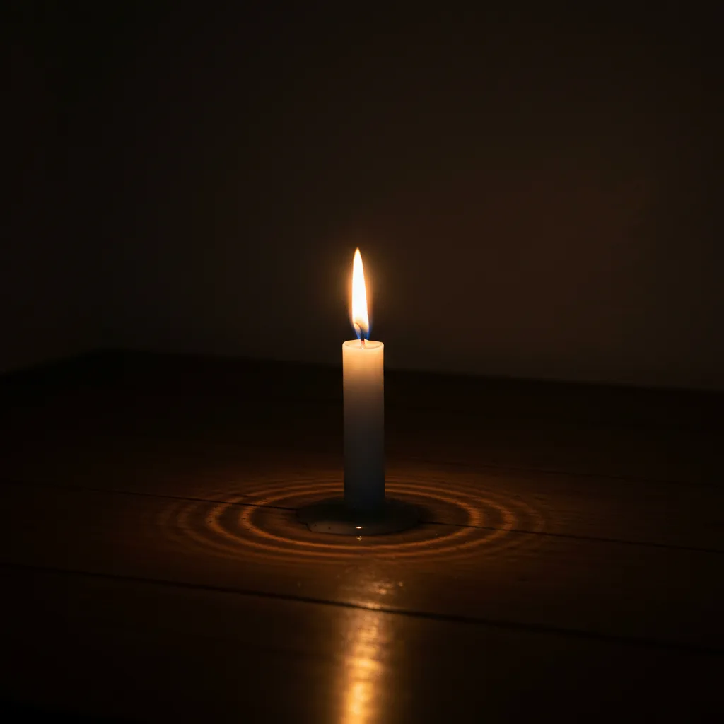 soft candlelight